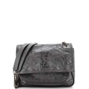 Saint Laurent Niki Chain Flap Bag Matelasse Chevr… - image 1