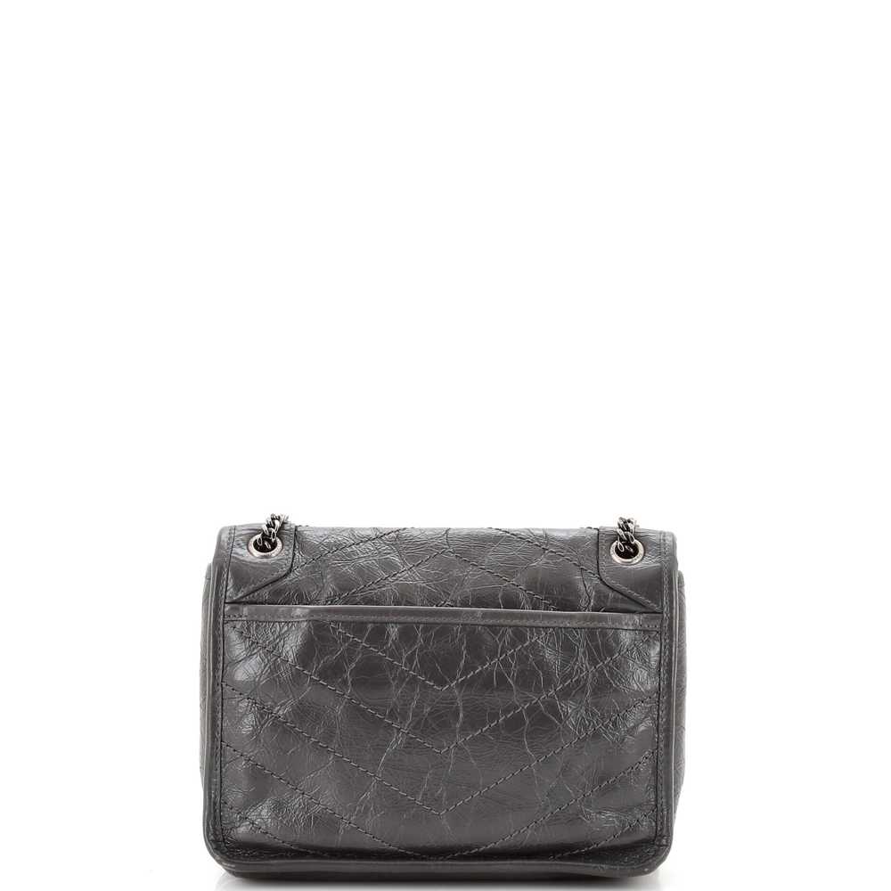 Saint Laurent Niki Chain Flap Bag Matelasse Chevr… - image 3