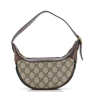 GUCCI Ophidia Zip Hobo GG Coated Canvas Mini