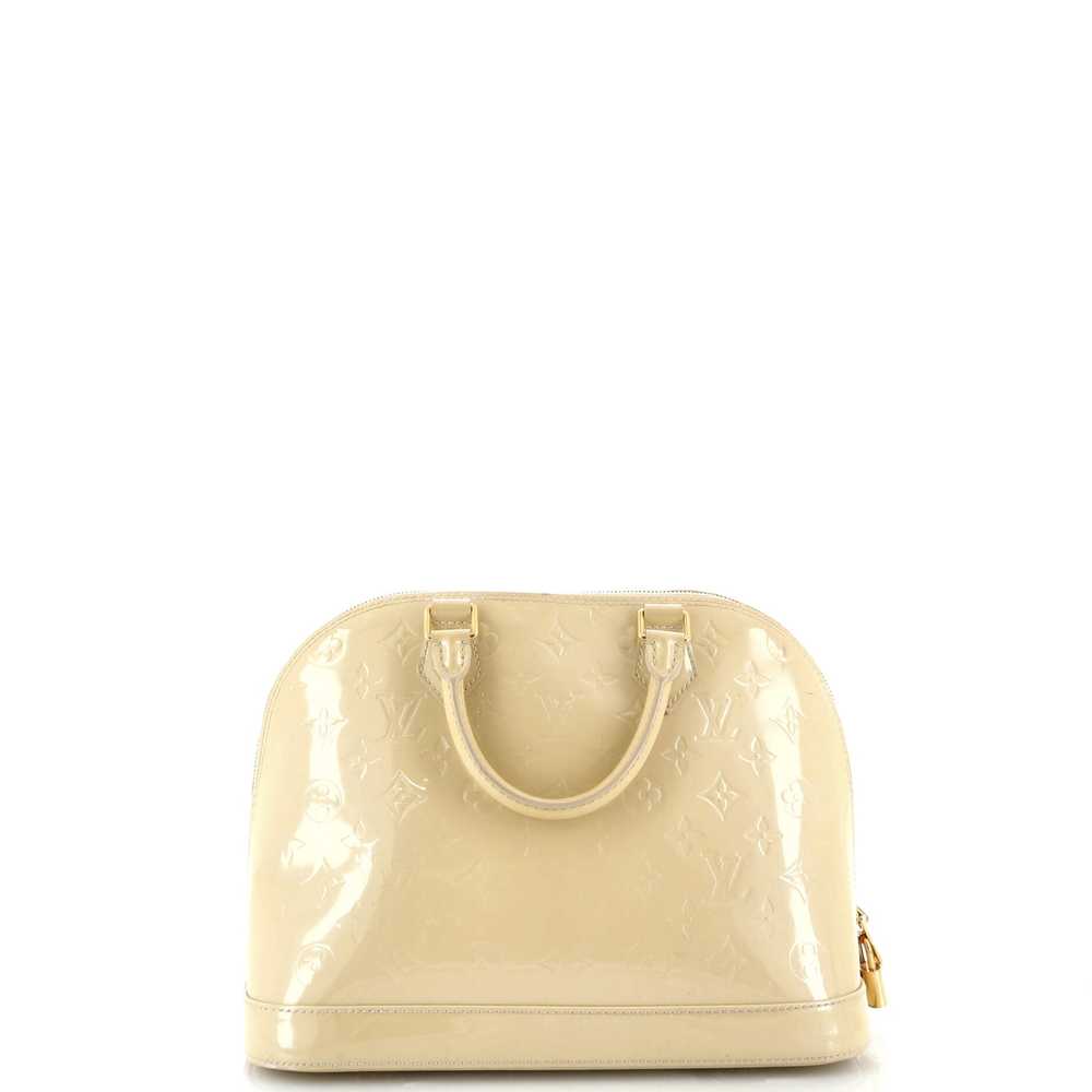 Louis Vuitton Alma Handbag Monogram Vernis PM - image 3