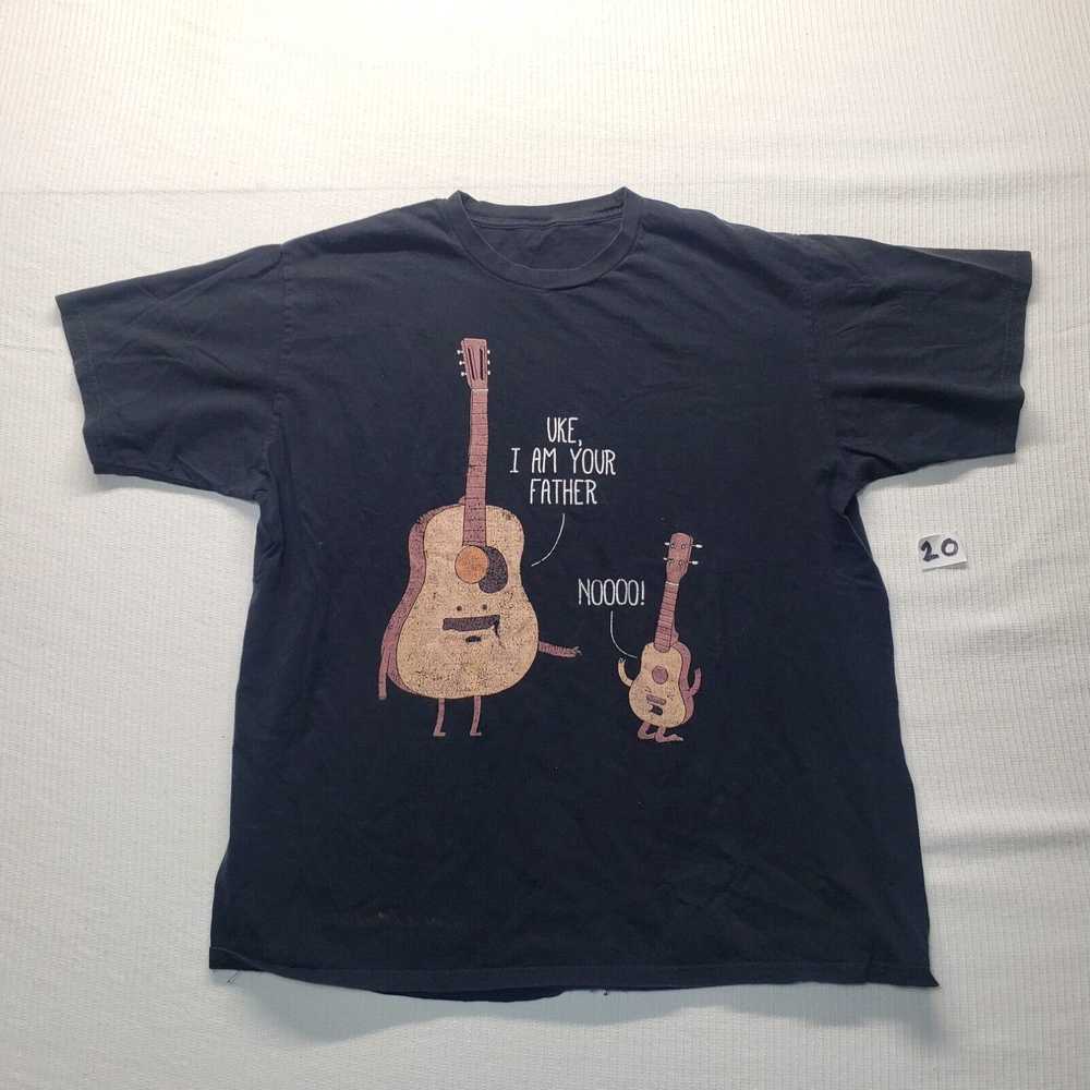 Vintage "UKE I am Your Father" Star Wars Parody T… - image 2