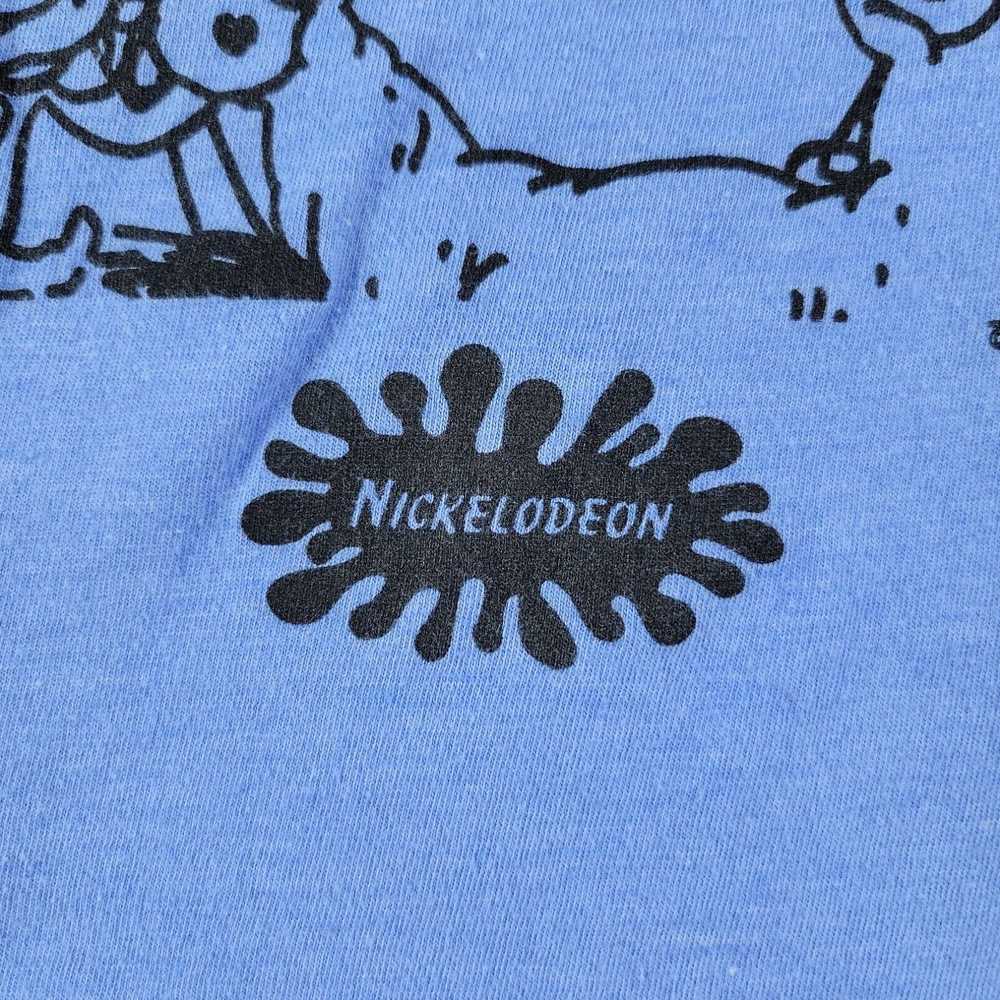 Nickelodeon Nickelodeon Shirt Men's Small Blue Bo… - image 3