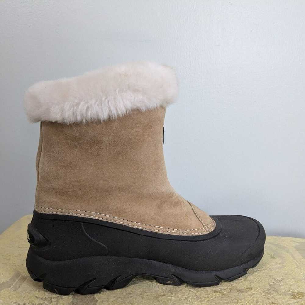 Sorel Boots Suede Snow Angel Zip Faux Fur Waterpr… - image 7