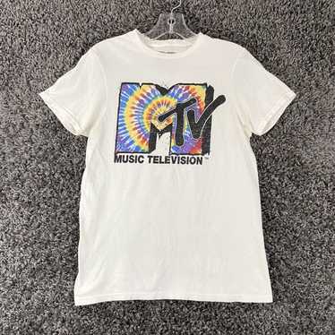 Vintage MTV Music Television T Shirt Tie Dye Wome… - image 1