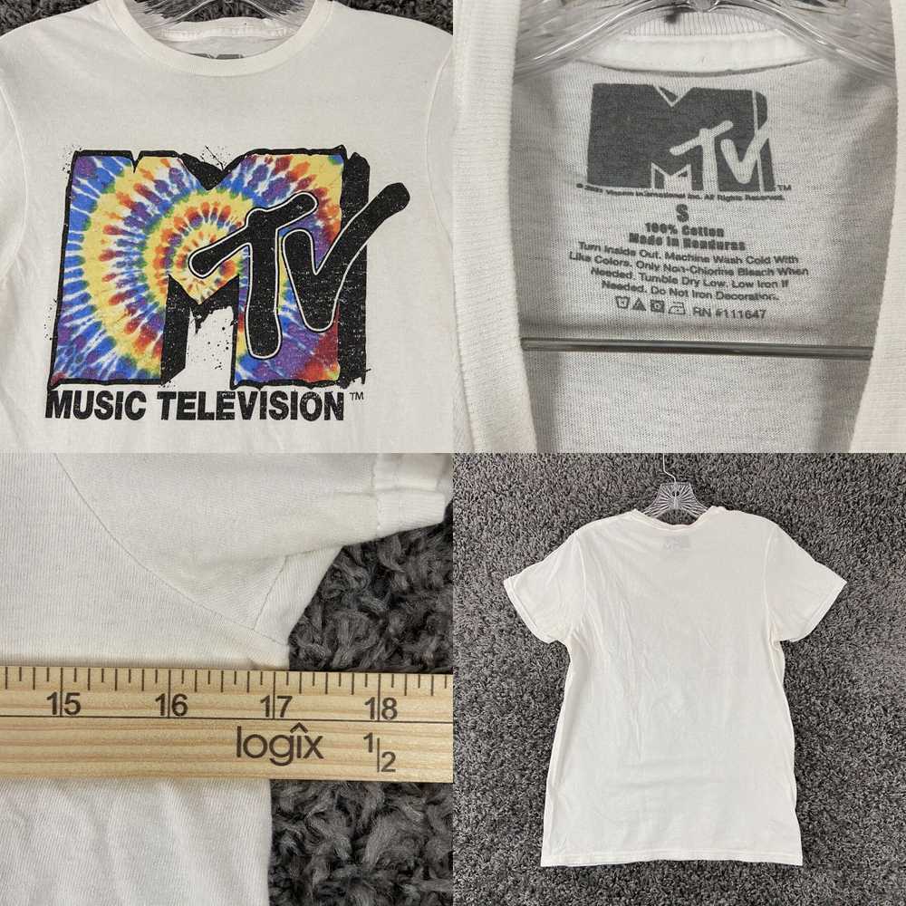 Vintage MTV Music Television T Shirt Tie Dye Wome… - image 4