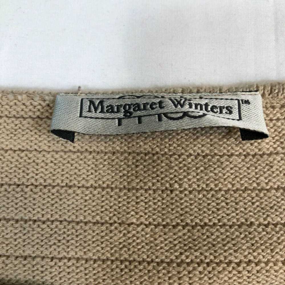 Vintage Margaret Winters Sweater Womens Medium Be… - image 2