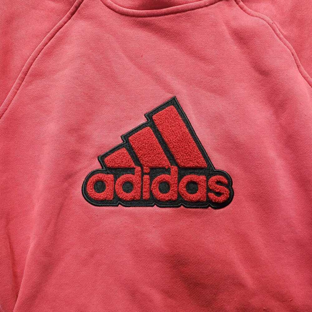 Adidas Adidas Red Logo Hooded Pullover Coat Jacke… - image 1