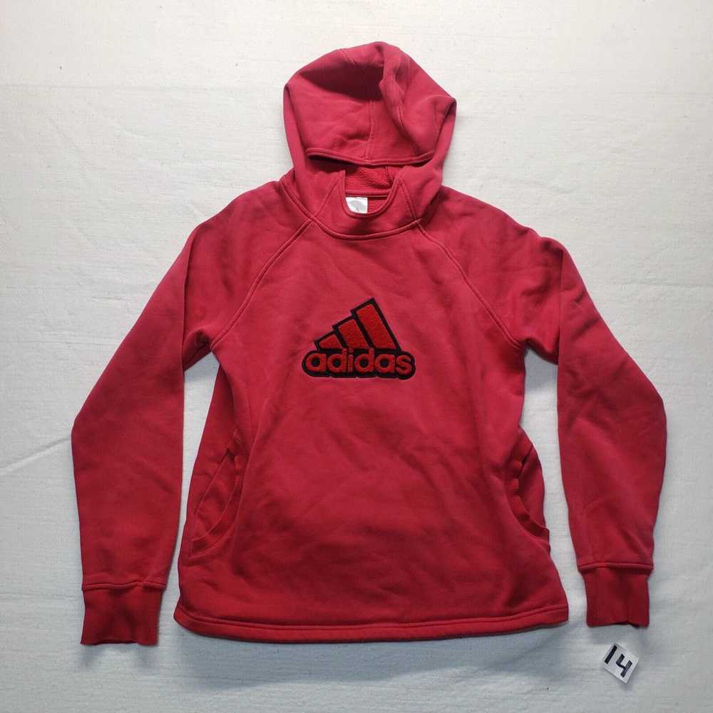 Adidas Adidas Red Logo Hooded Pullover Coat Jacke… - image 2