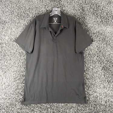 Mountain Hardwear Mountain Hard Wear Polo Gray Men