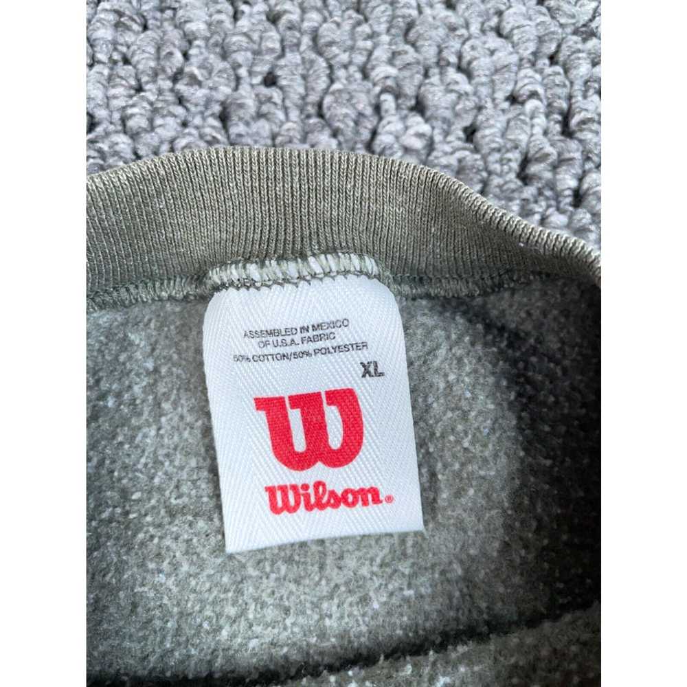 Vintage VTG Wilson Sweatshirt Adult XL Sage Green… - image 3