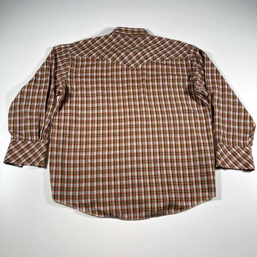 Blend Vintage Chute #1 Western Pearl Snap Shirt M… - image 3