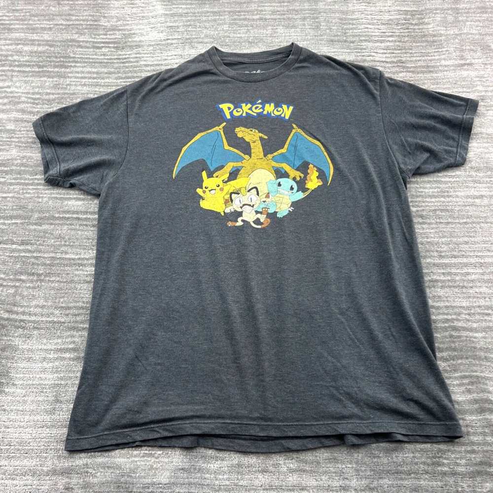 Vintage Pokemon Shirt Size 2XL Mens Pikachu T-Shi… - image 1