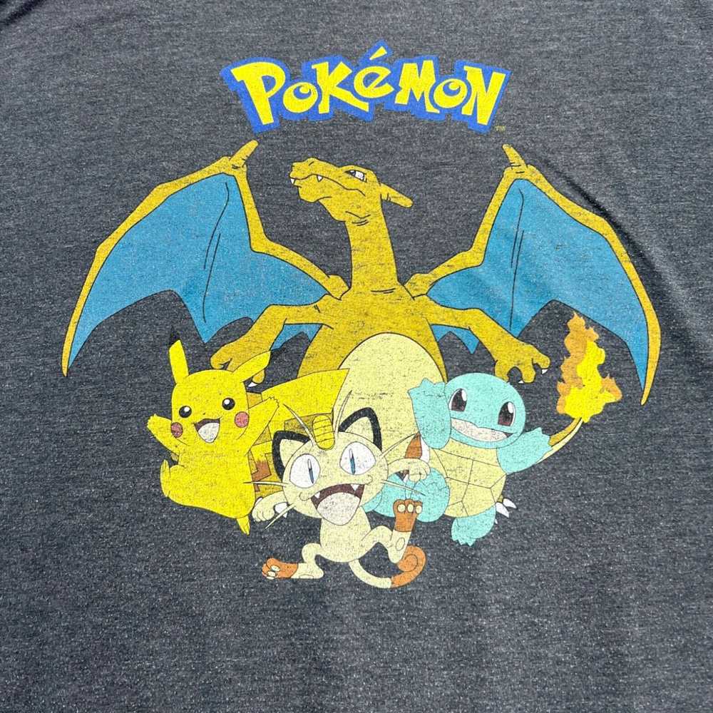 Vintage Pokemon Shirt Size 2XL Mens Pikachu T-Shi… - image 2