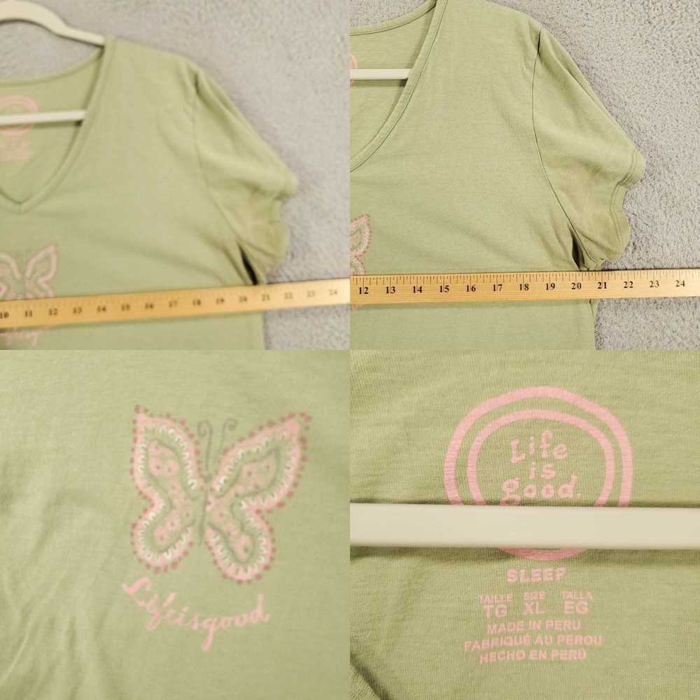 Life Is Good Life is Good Sleep Shirt Womens XL G… - image 4