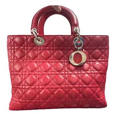 Dior Lady Dior leather handbag - image 1