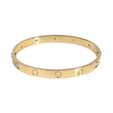 CARTIER Love Bracelet, 10 Diamonds [Yellow Gold] - image 1