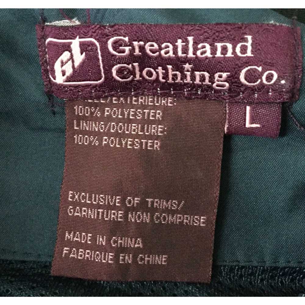 Vintage GREATLAND CLOTHING CO. Womens Large Rainc… - image 4