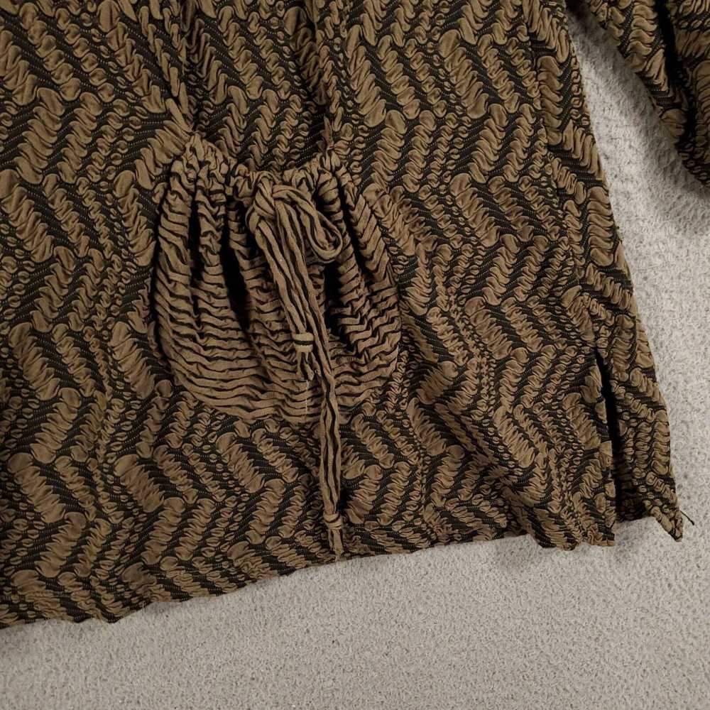 Vintage Ali Miles Tunic Womens 3X Brownish Green … - image 3