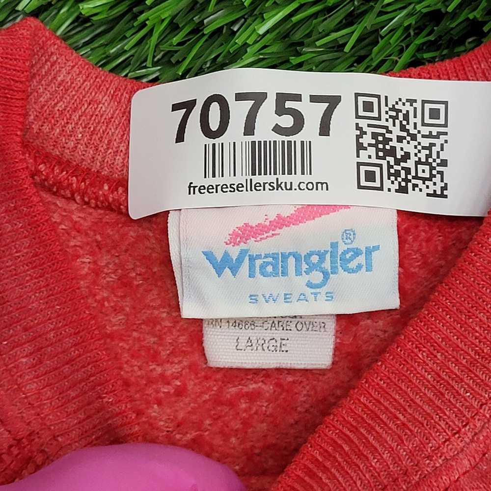 Wrangler Vintage 80s Wrangler Dress Sweatshirt Wo… - image 8