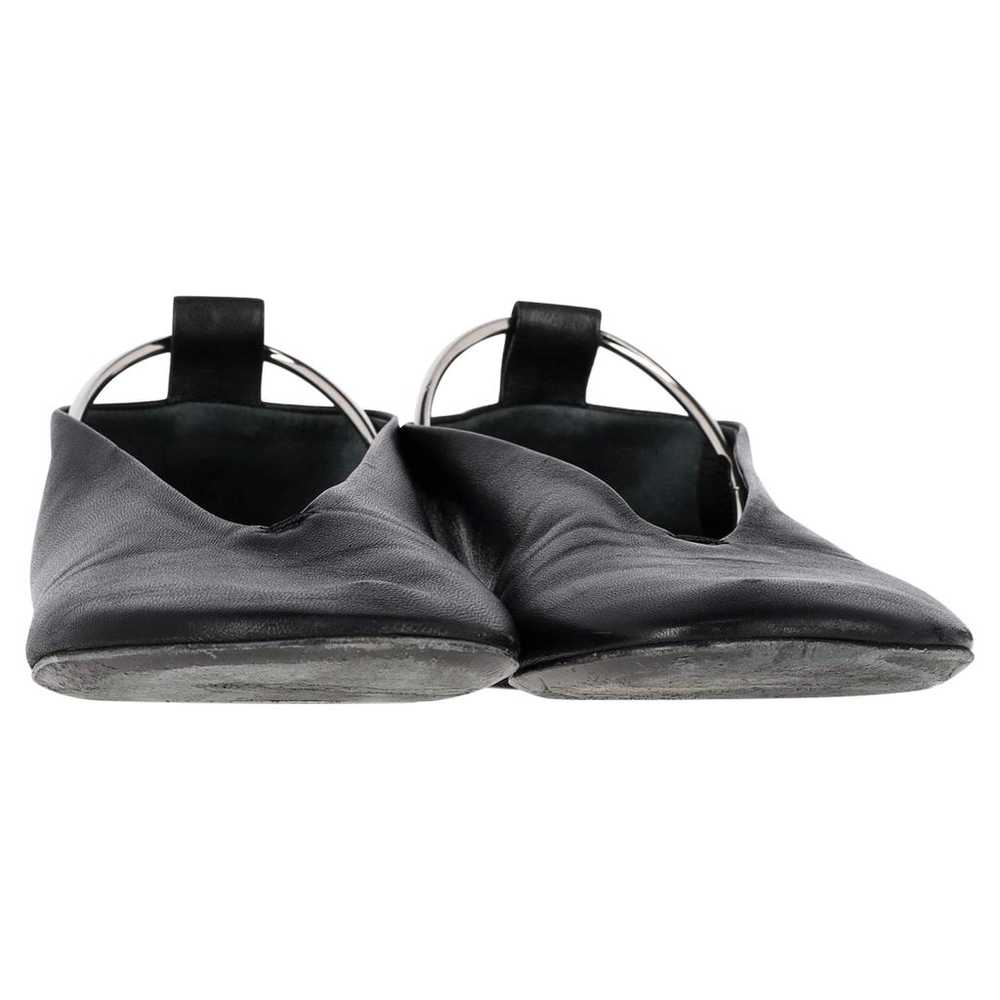 Jil Sander Leather ballet flats - image 3