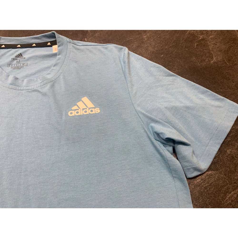 Adidas Adidas Men's Adult Medium Tee Shirt T Blue… - image 3