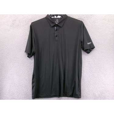 Vintage Swannies Golf Polo Shirt Mens Large Black 