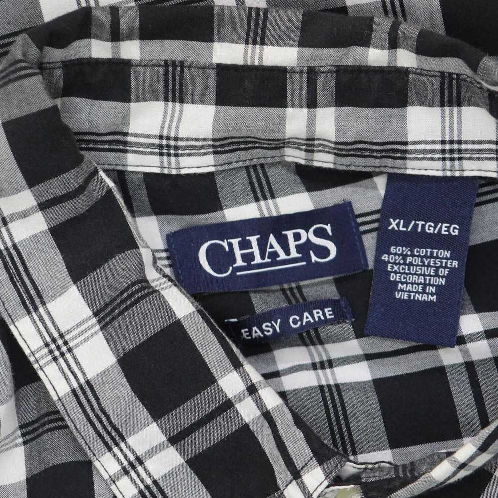 Chaps Chaps Sleeve Button Up Pocket 166c1dc1991c9… - image 3