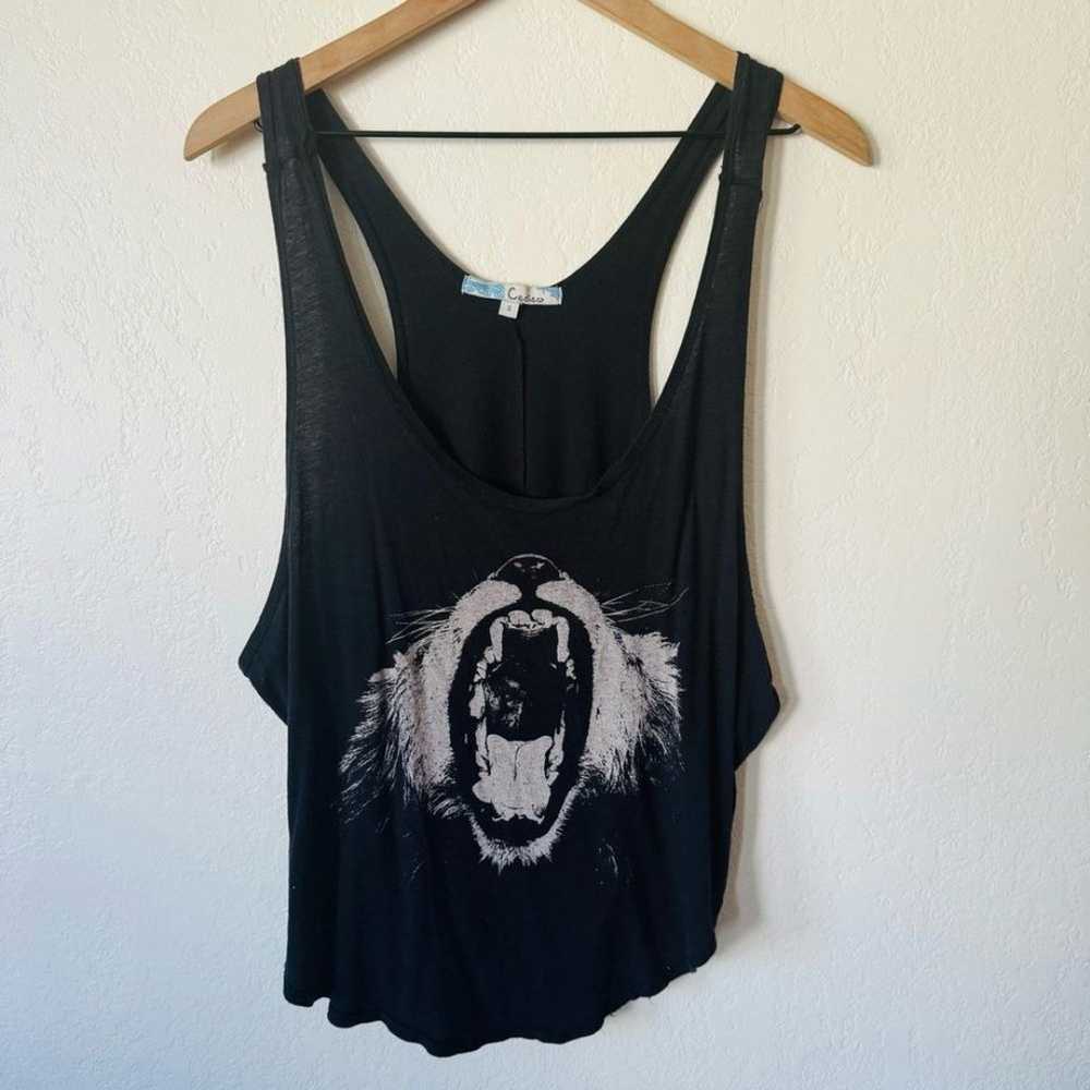 Cecico | lion oversized flowy tank - image 1