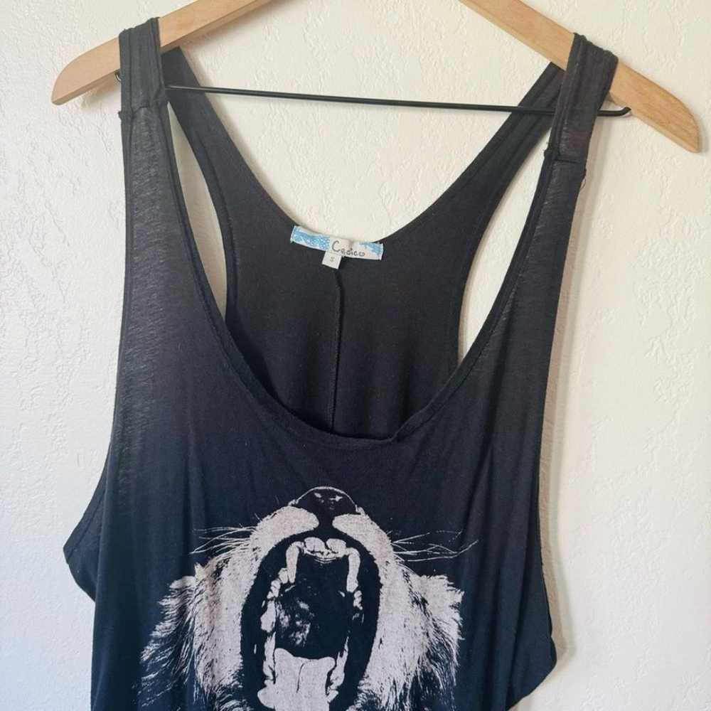 Cecico | lion oversized flowy tank - image 2