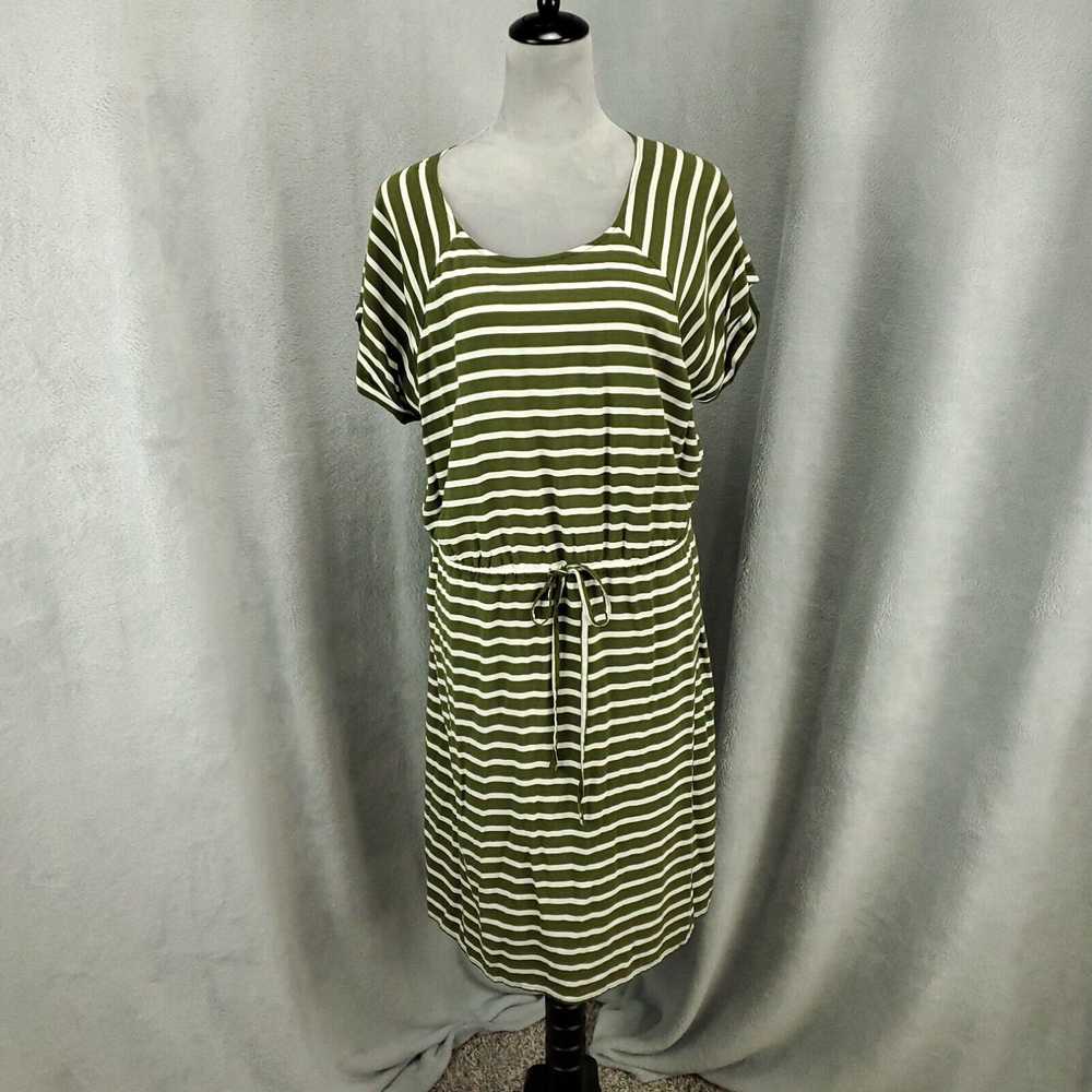 Old Navy Old Navy Dress Womens XL Olive Green Str… - image 1