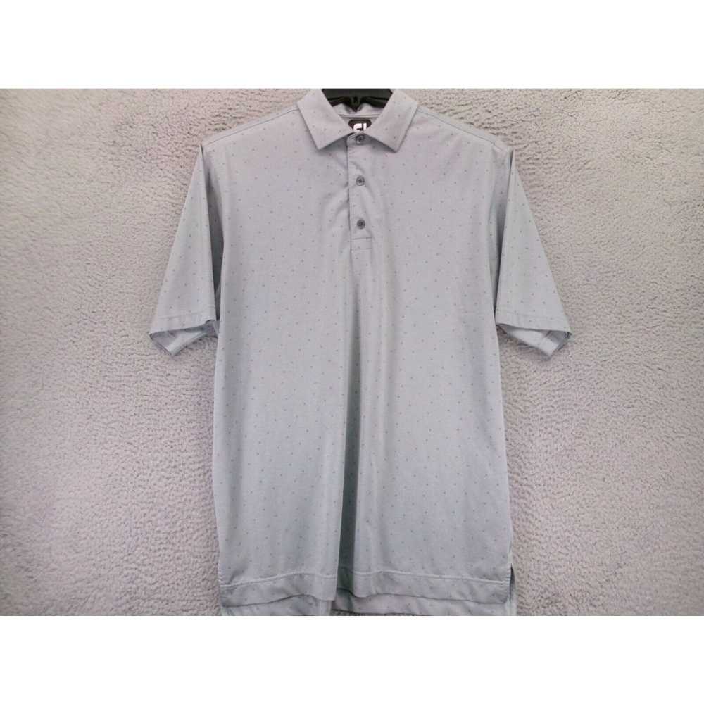 Footjoy Footjoy Golf Polo Shirt Mens Large Gray P… - image 1