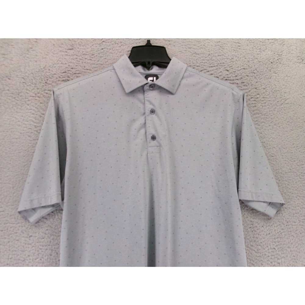 Footjoy Footjoy Golf Polo Shirt Mens Large Gray P… - image 2