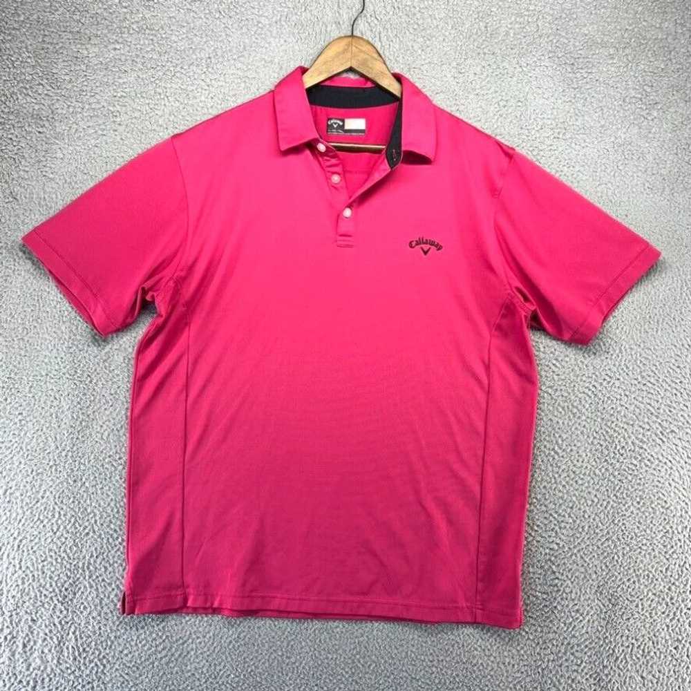 Callaway Callaway Polo Shirt Men's Extra Large Pi… - image 1