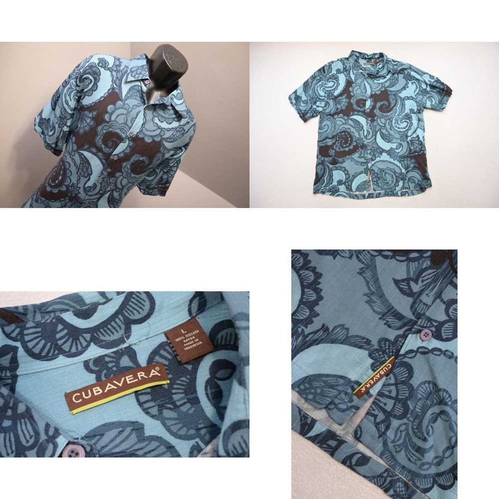 Cubavera Cubavera Hawaiian Floral Shirt 100% Visc… - image 4