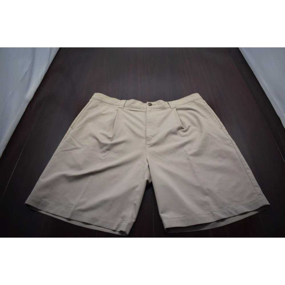 Adidas Adidas Golf Shorts Beige Pleated Performan… - image 2