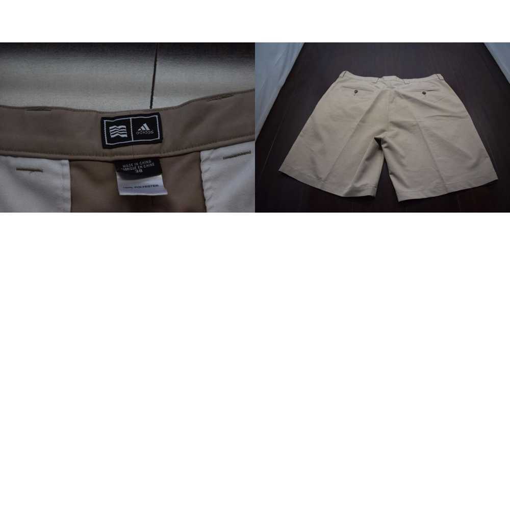 Adidas Adidas Golf Shorts Beige Pleated Performan… - image 4