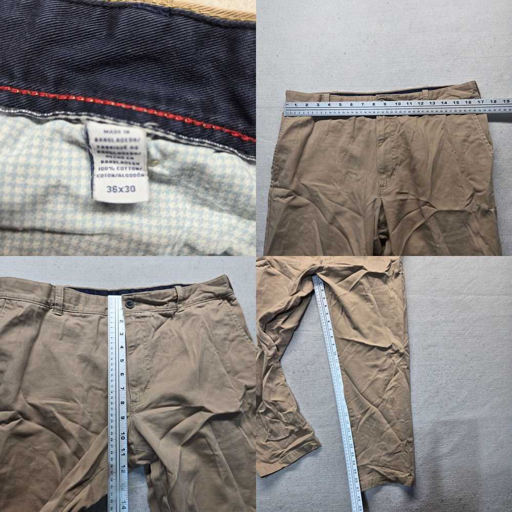 Izod Izod Saltwater Pants Beige Chino Slim Fit Fl… - image 4