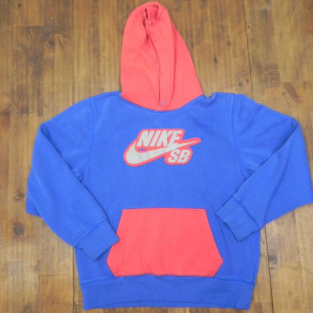 Nike Nike SB Sweatshirt YOUTH Large Black Hoodie … - image 1