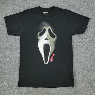 Vintage Retro Classic Ghost Face Shirt MenS Medium Black