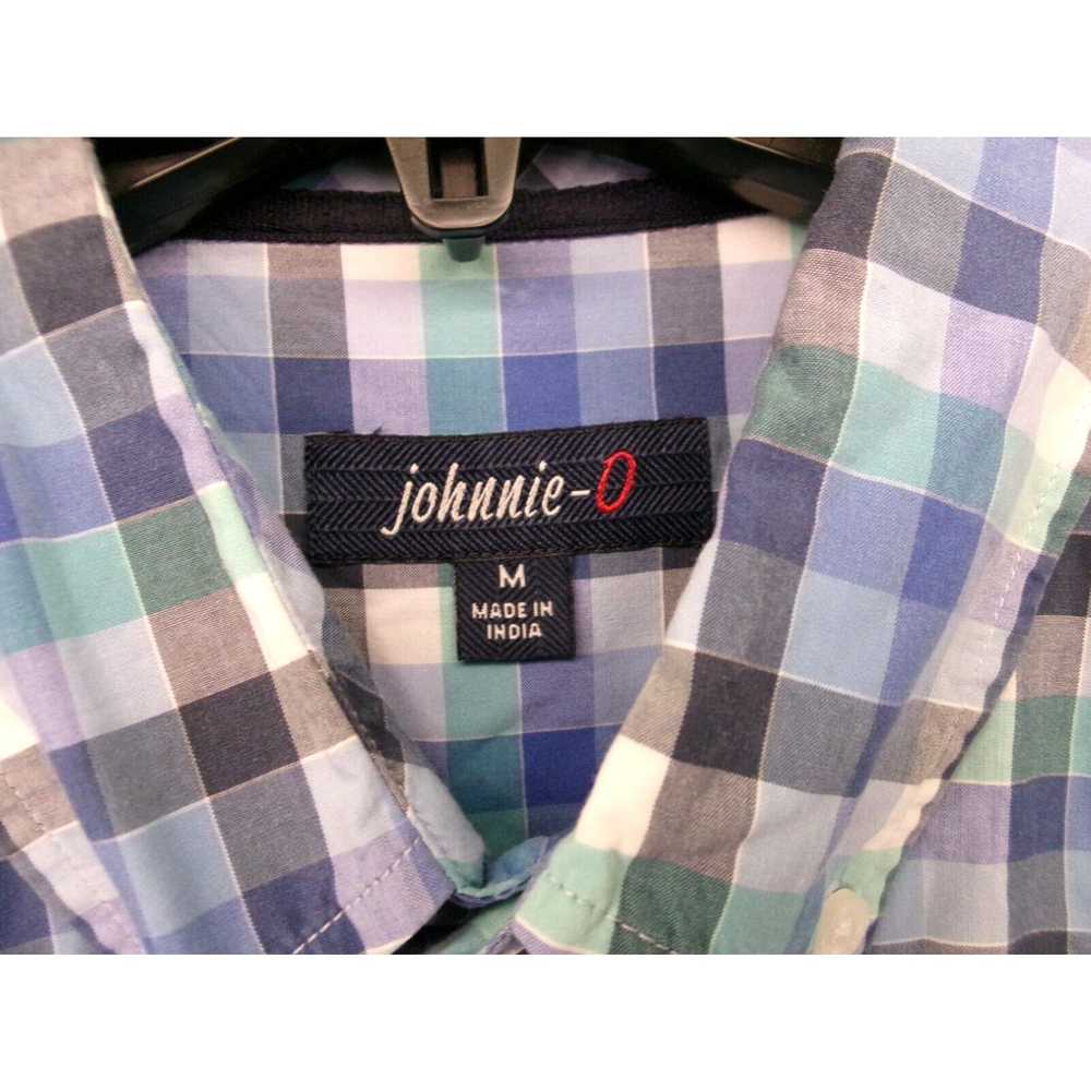 Vintage Johnnie O Shirt Mens Medium Long Sleeve B… - image 5