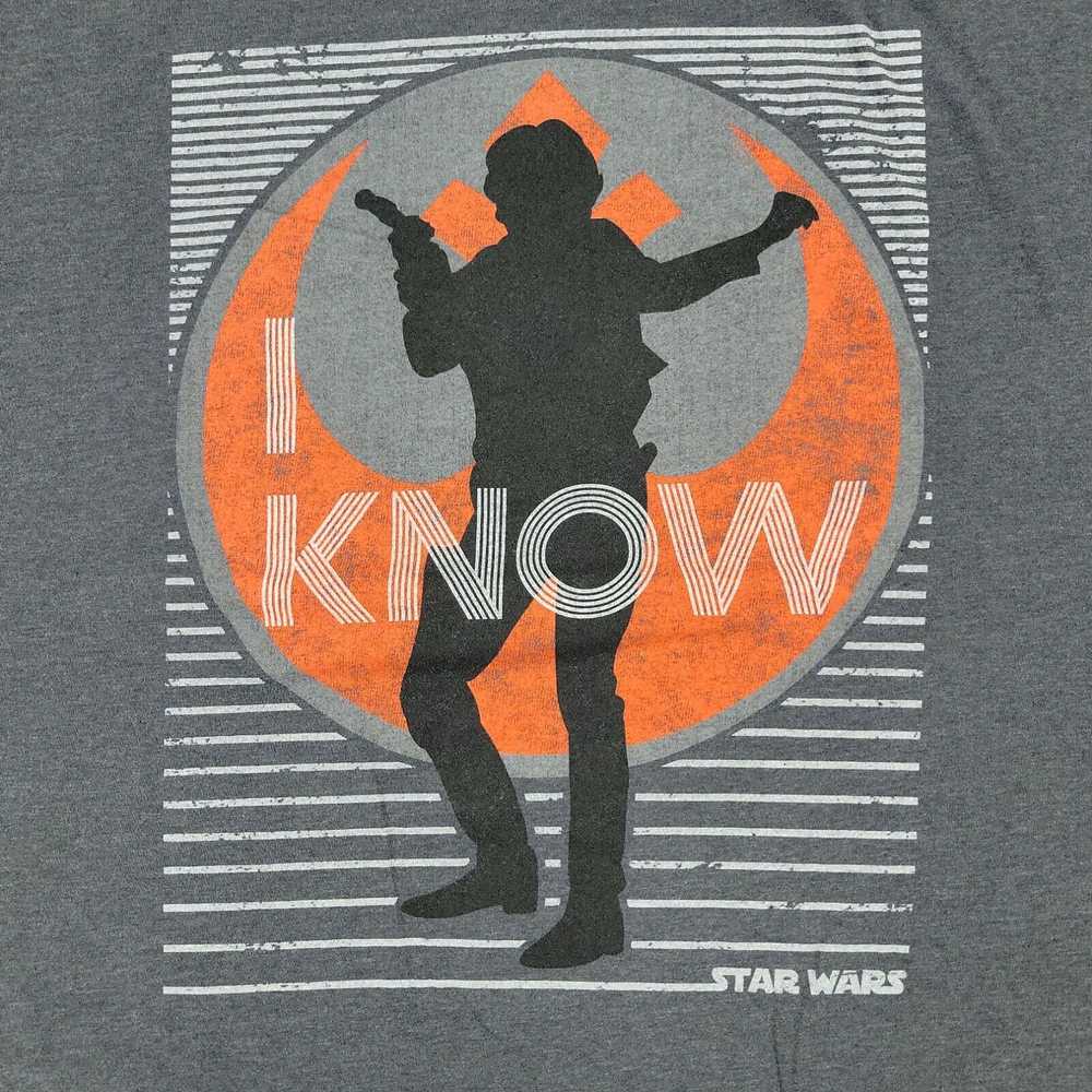 Disney Star Wars Shirt Men's 2XL Gray Disney Park… - image 2