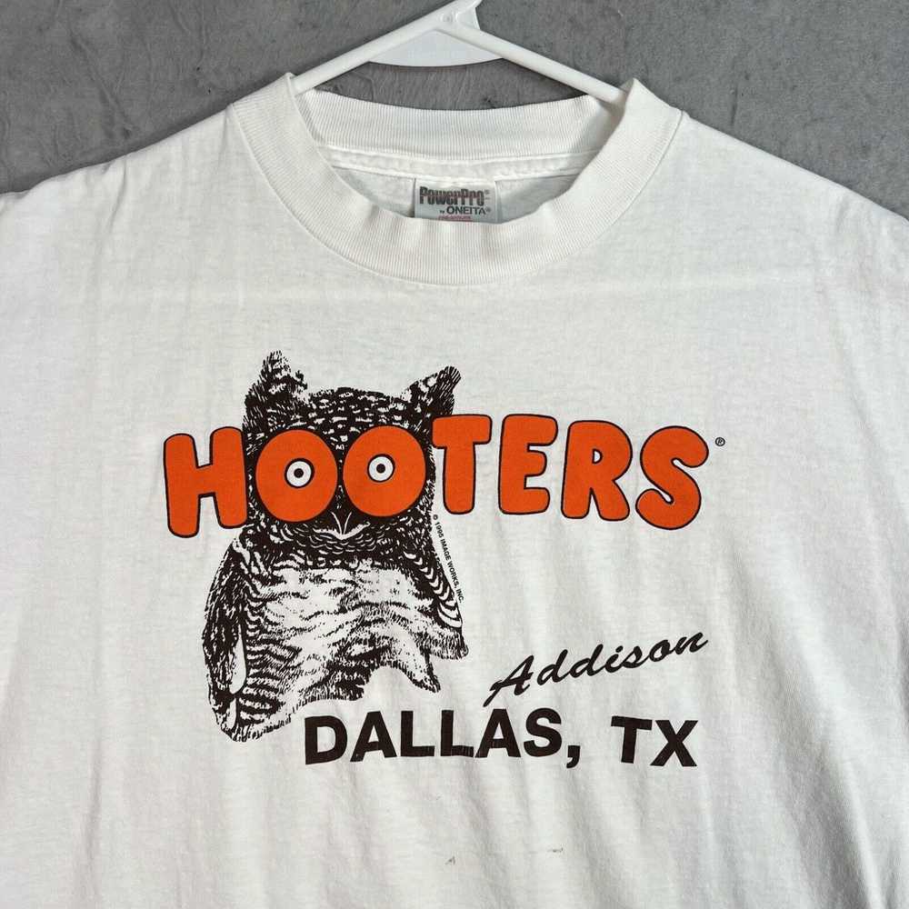 Vintage Vintage 90s Oneita Hooters Dallas Texas D… - image 3