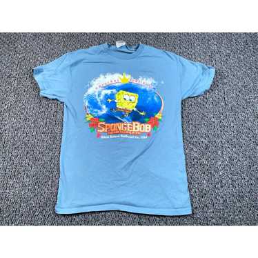 Hanes VTG Spongebob Squarepants Surf King Print T-