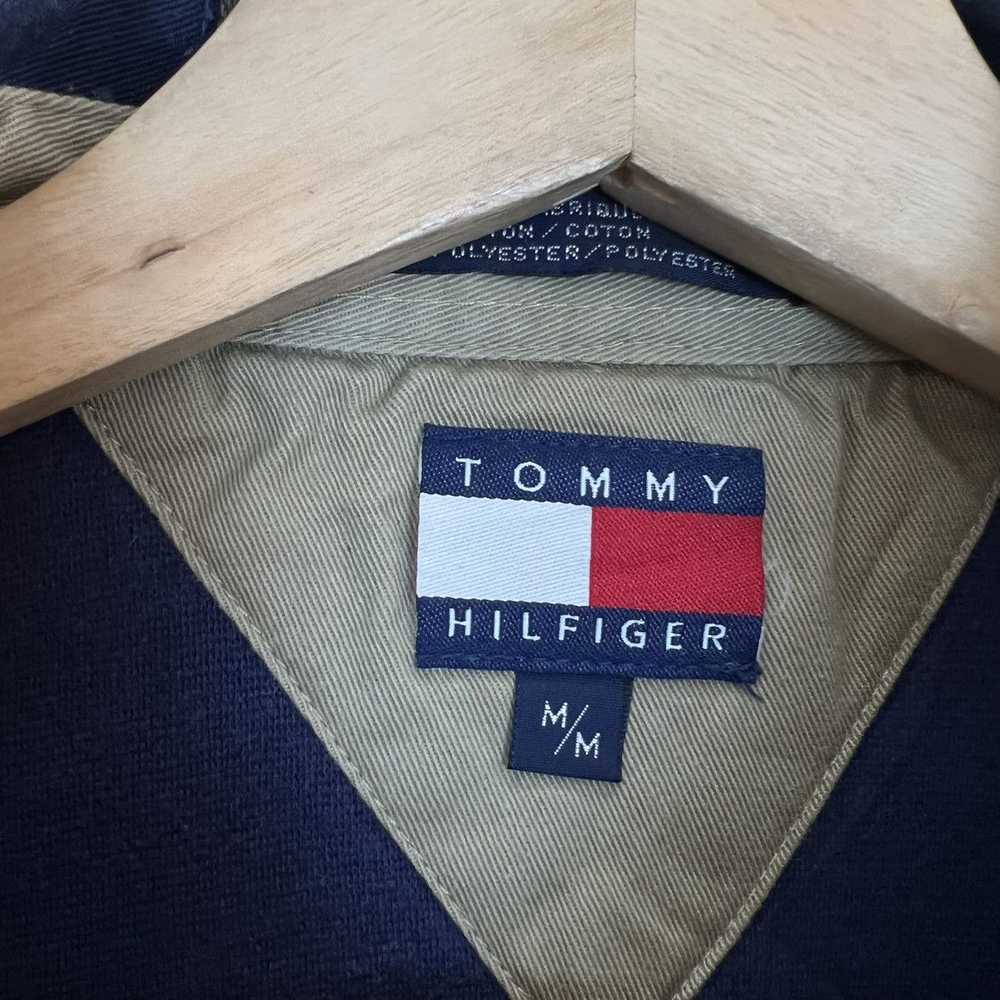 Japanese Brand VINTAGE TOMMY HILFIGER COLLAR SWEA… - image 10