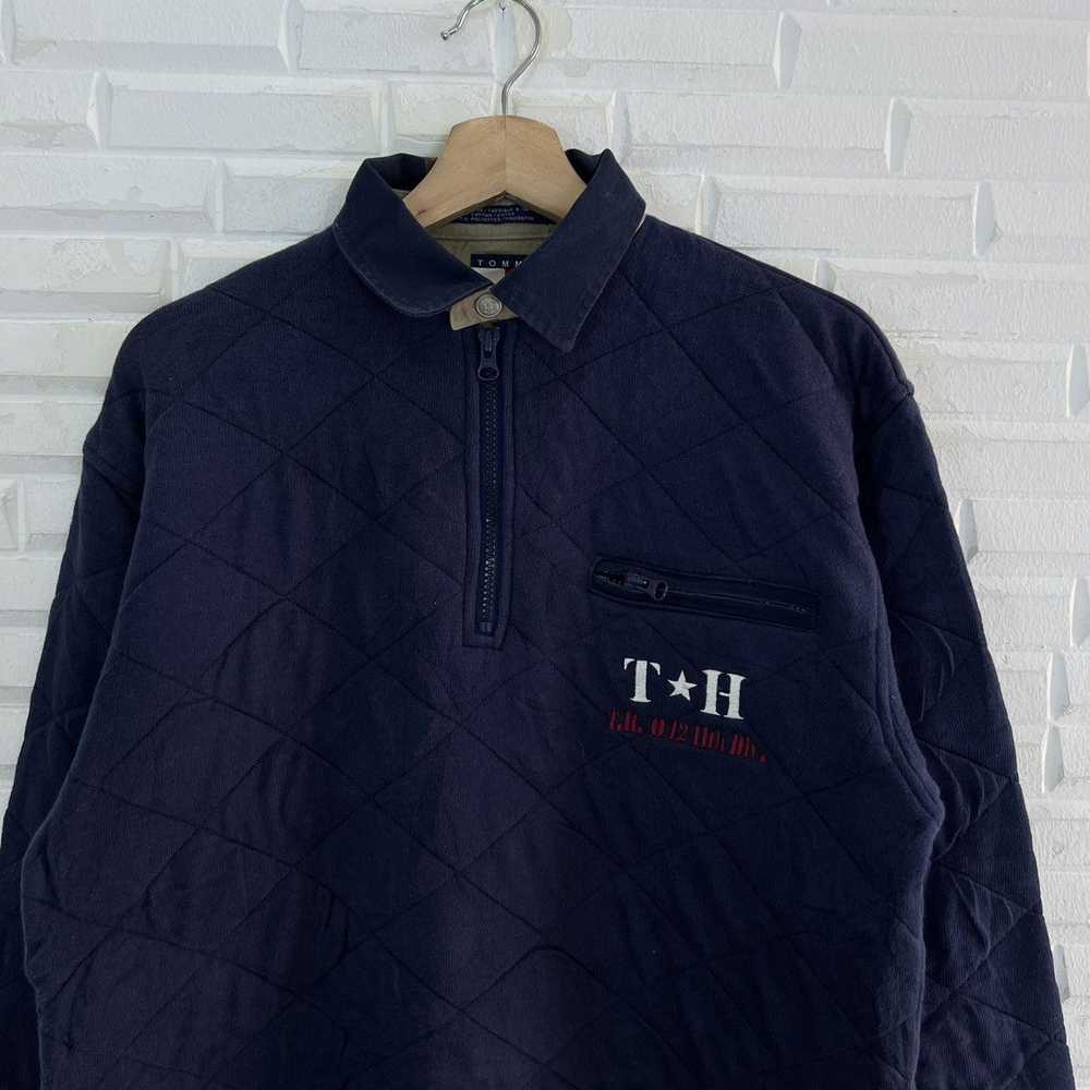 Japanese Brand VINTAGE TOMMY HILFIGER COLLAR SWEA… - image 3