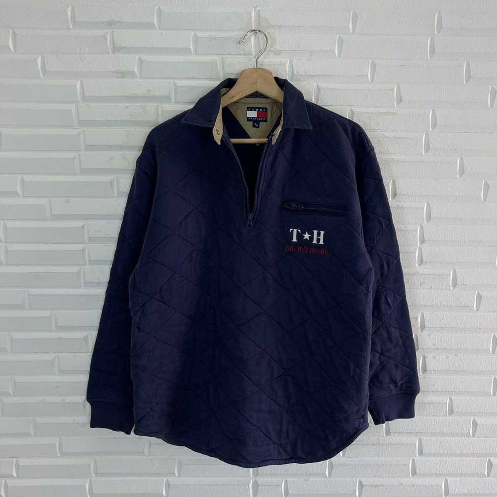 Japanese Brand VINTAGE TOMMY HILFIGER COLLAR SWEA… - image 9