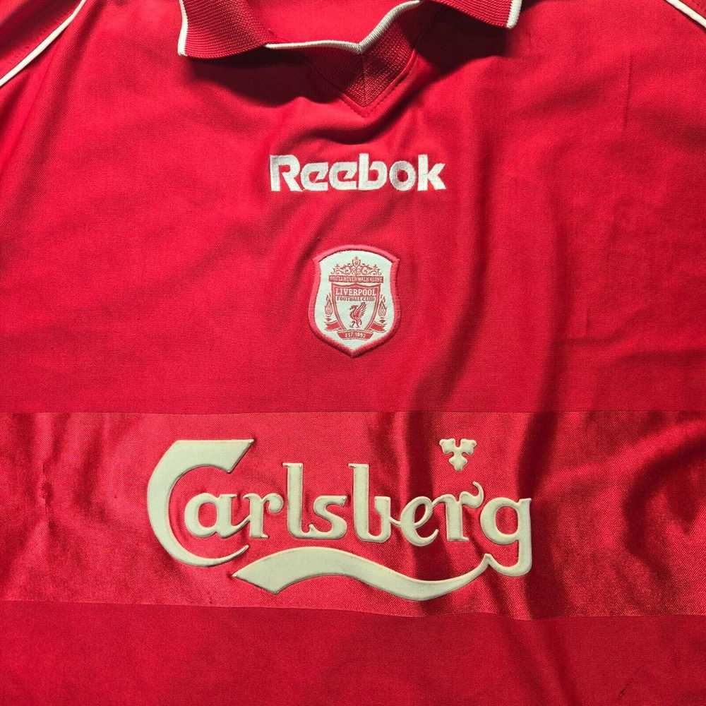 Reebok Reebok Liverpool Carlsberg Soccer Jersey S… - image 1