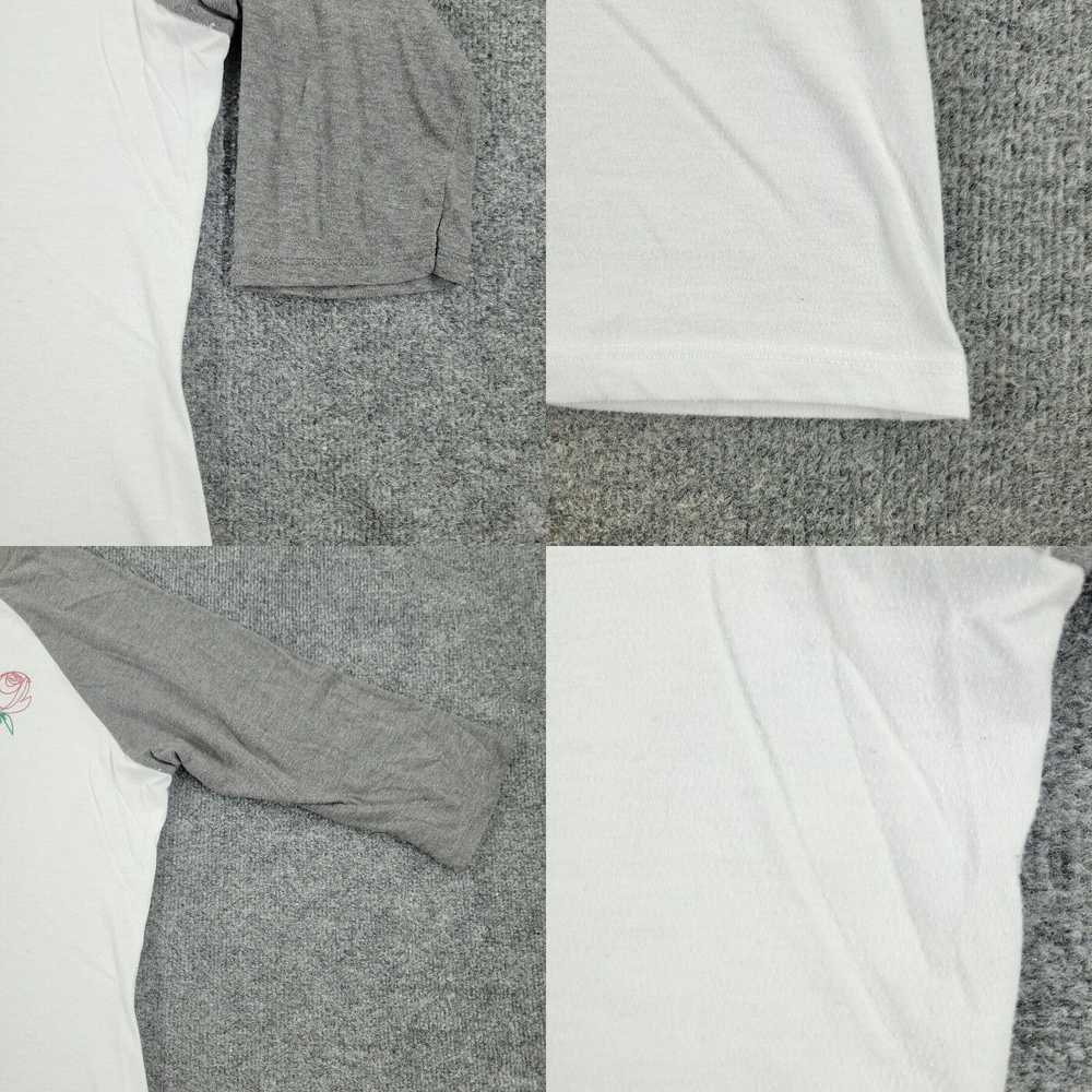 Disney Disney Parks Shirt Women's XL White Gray T… - image 4