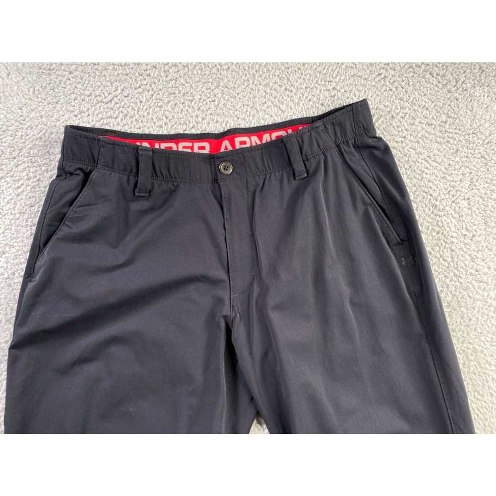 Under Armour Under Armour Pants Mens 36x30 Black … - image 2