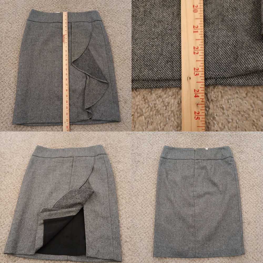 Talbots Talbots Skirt Size 4 Gray Knee Length Pen… - image 4